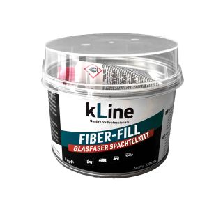 KLINE FIBER-FILL FIBERGLASS FILLER PUTTY 1 KG CAN GREEN