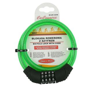 KOLESARSKI DODATEK CARCOMMERCE KLJUČAVNICA NA ŠIFRO 10MM X 65CM KOLESARSKI DODATEK CARCOMMERCE KLJUČAVNICA NA ŠIFRO 10MM X 65CM
