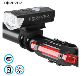 LUČ ZA KOLO FOREVER BLG-100 LED PREDNJA IN ZADNJA