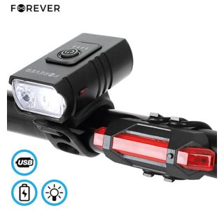 LUČ ZA KOLO FOREVER BLG-200 LED PREDNJA IN ZADNJA LUČ ZA KOLO FOREVER BLG-200 LED PREDNJA IN ZADNJA
