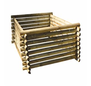 KOMPOSTNIK 125X125X75 CM, IZ POLOBLI SMREKA, TIP 910