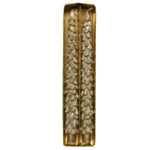 KONUS SVEČA DECORIS ZLATA 2/1 5X26.40X3.8 CM KONUS SVEČA DECORIS ZLATA 2/1 5X26.40X3.8 CM