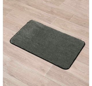 KOPALNIŠKA PREPROGA TENDANCE 45X75 CM MIKROFIBRA KHAKI S ČRNO OBROBO