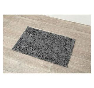 KOPALNIŠKA PREPROGA TENDANCE TENDANCE 50X80 CM MIKROFIBRA SIVA