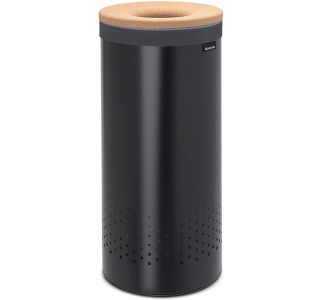 KOŠ ZA PERILO BRABANTIA OKROGEL 35 L, MATT BLACK
