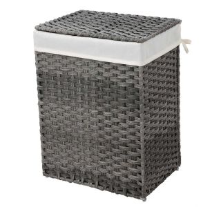 KOŠ ZA PERILO SONGMICS LCB51WG RATAN SIVA 90L KOŠ ZA PERILO SONGMICS LCB51WG RATAN SIVA 90L