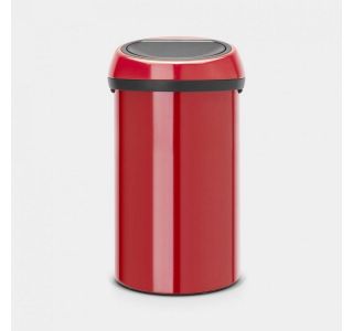 KOŠ ZA SMETI BRABANTIA NA DOTIK 60 L, RDEČ KOŠ ZA SMETI BRABANTIA NA DOTIK 60 L, RDEČ