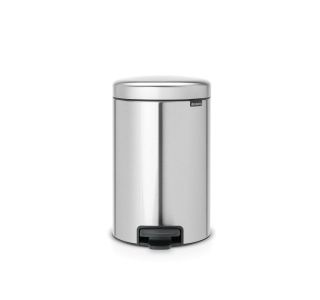 KOŠ ZA SMETI BRABANTIA NEWICON S PEDALKO 12 L, KOVINSKI