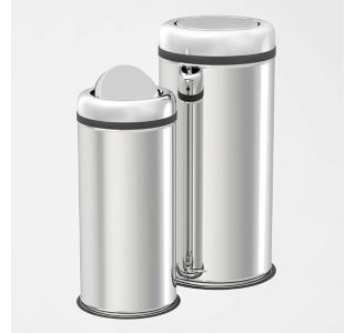 KOŠ ZA SMETI TATAY GEPARD SANITARY KLIP KLAP, 5L, INOX KOŠ ZA SMETI TATAY GEPARD SANITARY KLIP KLAP, 5L, INOX