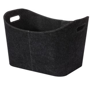 KOŠARA ZA DRVA KOŠARA IZ FILCA 56X43X35 CM, TEMNO SIVA KOŠARA ZA DRVA KOŠARA IZ FILCA 56X43X35 CM, TEMNO SIVA