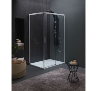 KOTNA KABINA ZA PRHANJE KOLPA SAN MONTES TK 120X90/K-D 8MM H=200 SREBRNI/PROZORNO