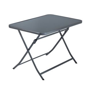 KOVINSKA MIZA NATERIAL EMYS T. SIVA 110X70 ZLOŽLJIVA