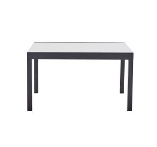 LYRA II 4/10P ALU STEKLO 135/270X90 TEMNO SIVA