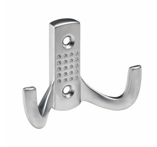 KOVINSKI OBEŠALNIK 2 KLJUKI HETTICH DIY, 79X58X31 MM, IZGLED ALUMINIJ