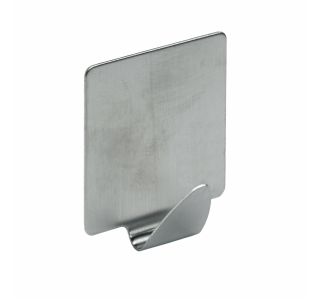 KOVINSKA OBEŠALNA KLJUKA HETTICH DIY SAMOLEPILNA, 35X39X20 MM, IZGLED INOX