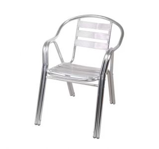 KOVINSKI STOL MQ SHAY Z ROKONASLONI