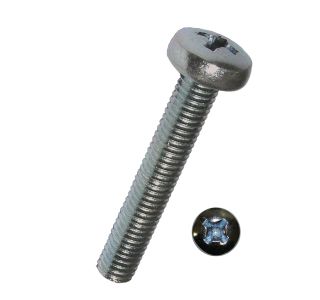 KOVINSKI VIJAK DIN7985 6X30 A2F