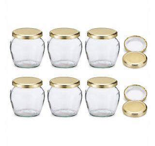 KOZAREC ZA VLAGANJE VETRO AMFORA 314ML + POKROV 6/1 KOZAREC ZA VLAGANJE VETRO AMFORA 314ML + POKROV 6/1