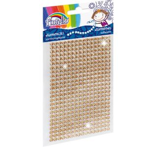 KRISTALI, SAMOLEPILNI, SVETLO BAKRENI, 5 MM KRISTALI, SAMOLEPILNI, SVETLO BAKRENI, 5 MM