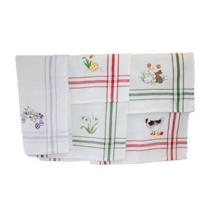 KUHINJSKA KRPA AFIRMA VELIKONOČNA 45X70 CM VAFEL RAZLIČNI VZORCI