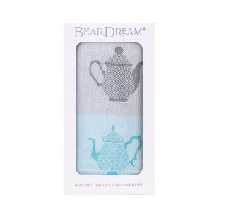KUHINJSKA KRPA BEAR DREAM 50X70 CEJLON TURKIZ