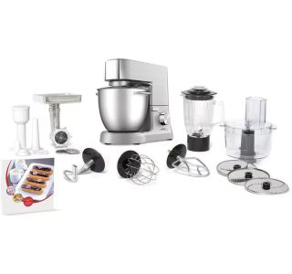 KUHINJSKI ROBOT TEFAL MASTERCHEF GRANDE, QB813D38, 1500 W, 3 SLAŠČIČARSKI PRIPOMOČKI, VOLUMEN 6,7 L, 3 VKLJUČENI NASTAVKI
