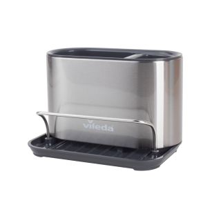 KUHINJSKO POLIČNO STOJALO ORGANIZATOR Z ODCEJALNIKOM VILEDA KUHINJSKO POLIČNO STOJALO ORGANIZATOR Z ODCEJALNIKOM VILEDA