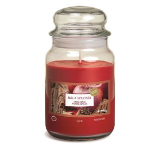 SVEČA V KOZARCU ALADINO LARGE JAR APPLE SPICE