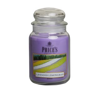 LARGE JAR LAVANDER & LEMONGRASS