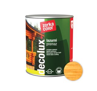 TANKOSLOJNI PREMAZ ZORKA DEKOR DECOLUX LAZURNI PREMAZ 0.75 L 00 BREZBARVNA TANKOSLOJNI PREMAZ ZORKA DEKOR DECOLUX LAZURNI PREMAZ 0.75 L 00 BREZBARVNA