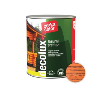 TANKOSLOJNI PREMAZ ZORKA DEKOR DECOLUX LAZURNI PREMAZ 0.75 L 04 OREH TANKOSLOJNI PREMAZ ZORKA DEKOR DECOLUX LAZURNI PREMAZ 0.75 L 04 OREH