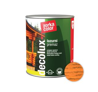 TANKOSLOJNI PREMAZ ZORKA DEKOR DECOLUX LAZURNI PREMAZ 0.75 L 11 HRAST TANKOSLOJNI PREMAZ ZORKA DEKOR DECOLUX LAZURNI PREMAZ 0.75 L 11 HRAST