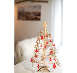LESENA NOVOLETNA JELKA SPIRA MINI, VIŠINE 42 CM LESENA NOVOLETNA JELKA SPIRA MINI, VIŠINE 42 CM