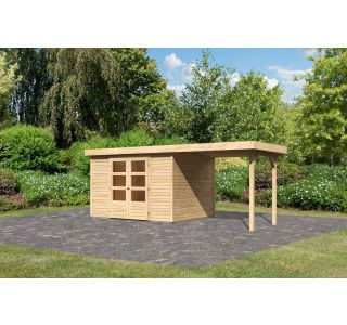 LESENA VRTNA HIŠKA KARIBU ASKOLA 5 S TERASO 298X211X242 +240 LES 19MM LESENA VRTNA HIŠKA KARIBU ASKOLA 5 S TERASO 298X211X242 +240 LES 19MM