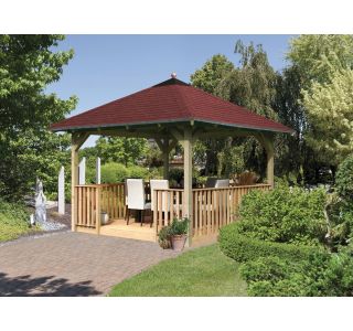 LESENI PAVILJON KARIBU PAVILION CORDOBA 289X297X289 LESENI PAVILJON KARIBU PAVILION CORDOBA 289X297X289