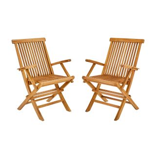 LESENI STOL NATERIAL ANTEA SET 2 KOS, TIKOV LES, NASLON ZA ROKE LESENI STOL NATERIAL ANTEA SET 2 KOS, TIKOV LES, NASLON ZA ROKE