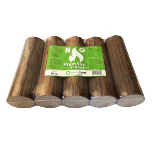 LESNI BRIKETI GREENHEAT GREENHEAT 10 KG PREMIUM LESNI BRIKETI GREENHEAT GREENHEAT 10 KG PREMIUM