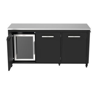 LETNA KUHINJA COZZE ZUNANJA MIZA + HLADILNIK 90528 + 90540 (8040)