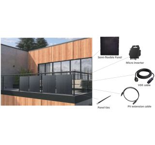 MINI BALKONSKA SONČNA ELEKTRARNA LINKBEST 600W