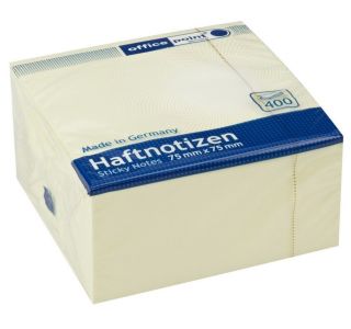 LISTIČI OFFICE SAMOLEPILNI 75X75 1/400 RUMENA 5577500-03