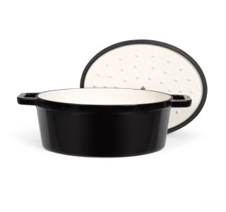 LONEC / KOZICA LIVOO DUTCH OVEN LITOŽELEZNI 4.5L ČRN 24 CM LONEC / KOZICA LIVOO DUTCH OVEN LITOŽELEZNI 4.5L ČRN 24 CM