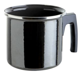 POSODA ZA TOPLE NAPITKE METALAC LONEC ZA MLEKO 1.3 L 12 CM METALIK