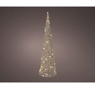 LUČKE EVERLANDS STOŽEC LED 30 L, KOVINSKI 16X60 CM