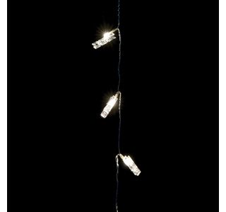 LUČKE MQ 20 LED ŠČIPALK BELE BARVE LUČKE MQ 20 LED ŠČIPALK BELE BARVE