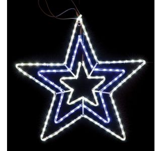 ZVEZDA LED 84 CM PREMERA 3 BARVE ZVEZDA LED 84 CM PREMERA 3 BARVE