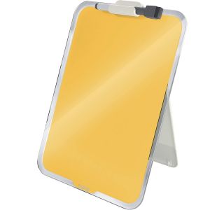 MAGNETNA TABLA LEITZ COSY-WOW STEKLENA NAMIZNA POKONČNA RUMENA 39470019