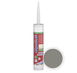 SILIKONSKA TESNILNA MASA MAPEI MAPESIL AC 113 C. SIVA 310 ML