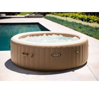 MASAŽNI BAZEN INTEX SAHARA TAN ROUND SPA ZA 6 OSEB MASAŽNI BAZEN INTEX SAHARA TAN ROUND SPA ZA 6 OSEB
