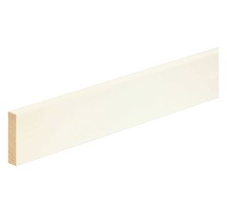 MASIVNA PLOŠČATA LETEV FN SMREKA/BOR BELO LAKIRAN 10X46X2400 MM