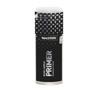 MASTON BARVA V SPREJU AKRIL-PRIMER ČRNA 150ML